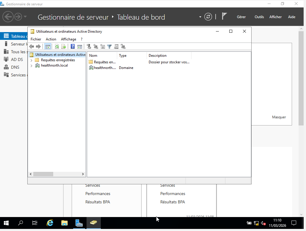 HealthNorth - image active Directory